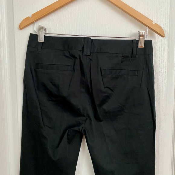 Zara Black Cotton Suit Set - Single Breasted Jacket and Trousers Size Small / 6 - Picture 10 of 13